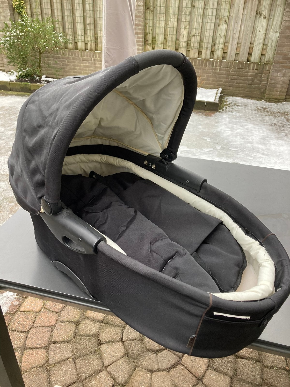 Mutsy kinderwagen, wandelwagen en maxi cosi 3 in 1, Ophalen, Gebruikt, Mutsy