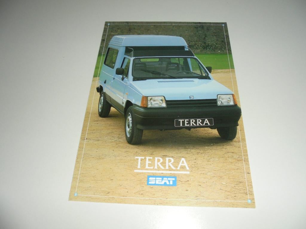 brochure Seat Terra, Ophalen of Verzenden, Nieuw, Overige merken
