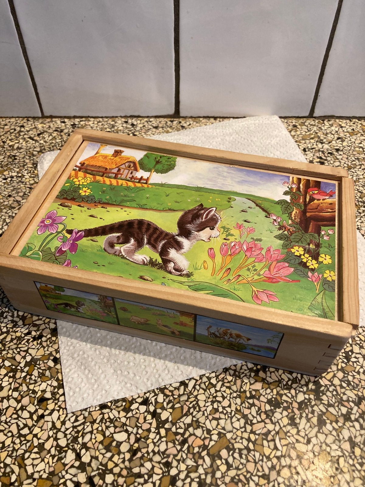Leuke blokpuzzel dieren, Ophalen of Verzenden