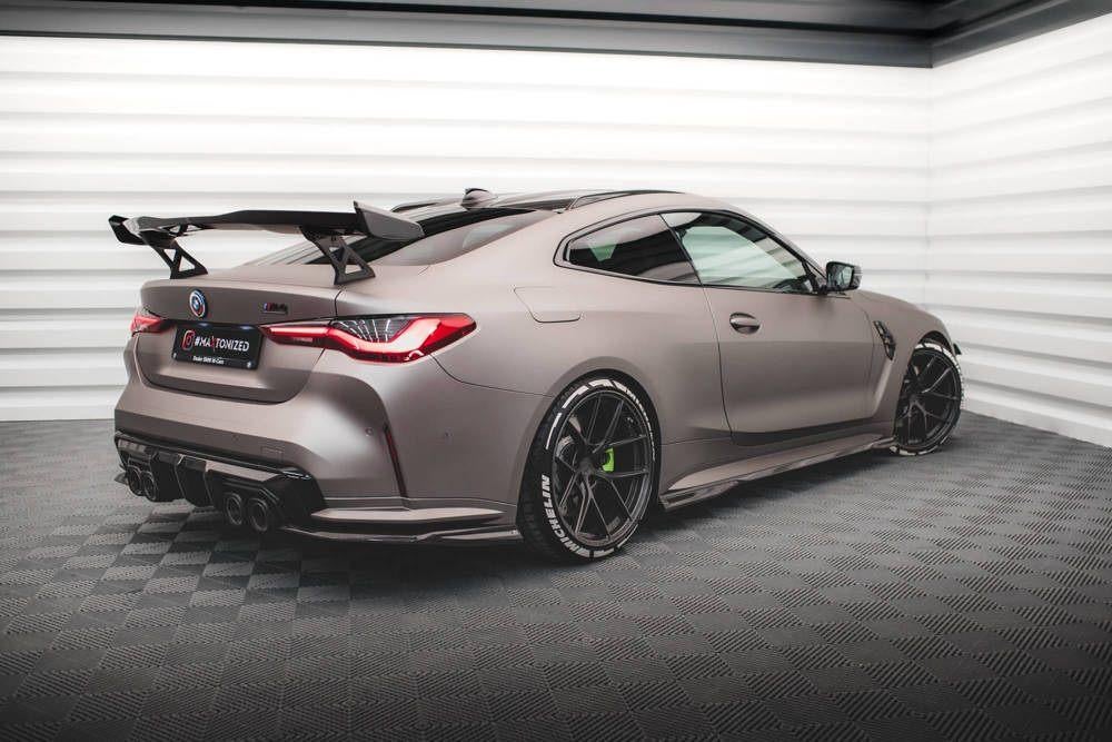 Carbon Voorlip sideskirt spoiler grill diffuser - M4 G82 21+, Ophalen of Verzenden