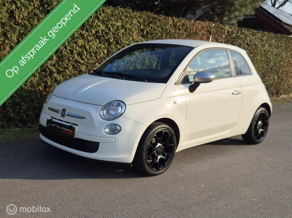 Fiat 500 1.2 Sport Leder Airco, Auto's, Fiat, Gebruikt, 1242 cc, 4 cilinders, 840 kg