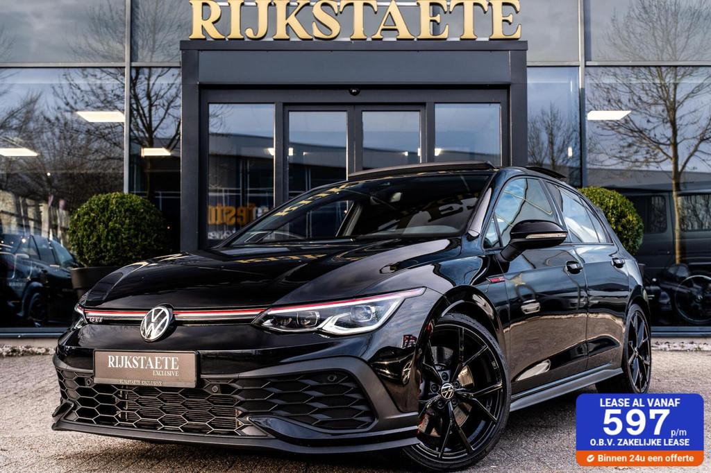 Volkswagen Golf 2.0 TSI GTI Clubsport|PANO|H&K|ACC|CAMERA, Gebruikt, 4 cilinders, 1984 cc, Zwart