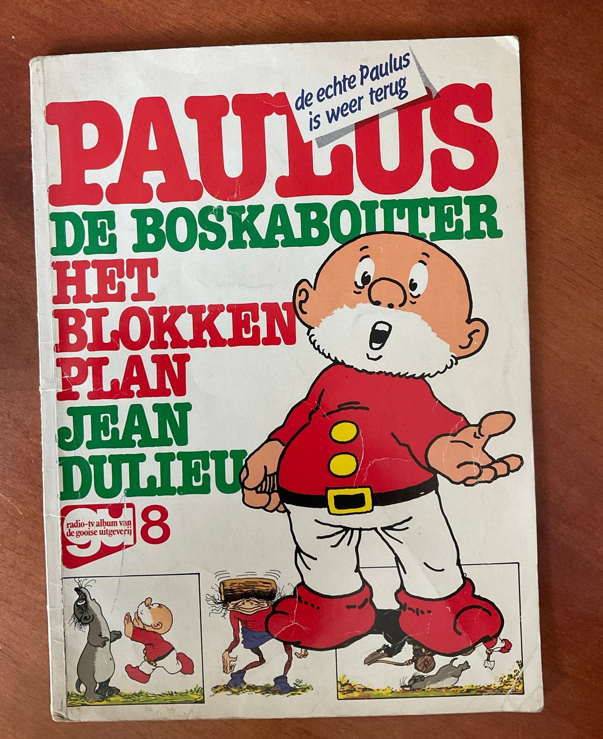 Paulus de Boskabouter - Het Blokken Plan (1e druk 1977), Eén stripboek, Ophalen of Verzenden, Gelezen