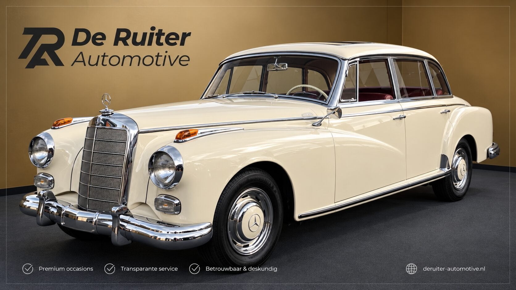 Mercedes Benz 300 Serie "Adenauer", Auto's, 160 pk, Mercedes-Benz, Handgeschakeld, 6 km/l