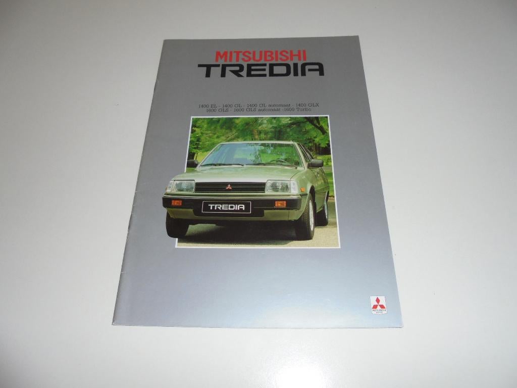 brochure Mitsubishi Tredia  1985, Ophalen of Verzenden, Zo goed als nieuw, Mitsubishi