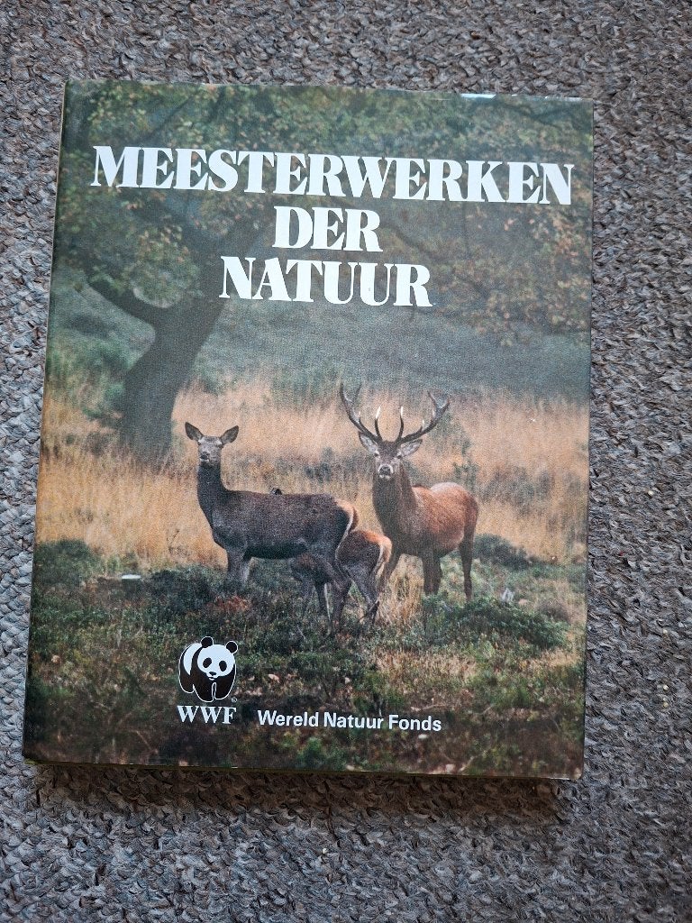 Meesterwerken der natuur/WWF/fotoboek, Boeken, Verzenden, Gelezen, Natuur algemeen, P.J. van Nieuwenhoven