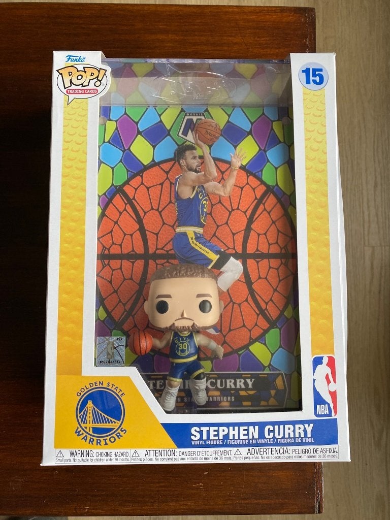 Stephen Curry Funko Pop Trading Cards 15 NBA zgan, Verzenden, Zo goed als nieuw