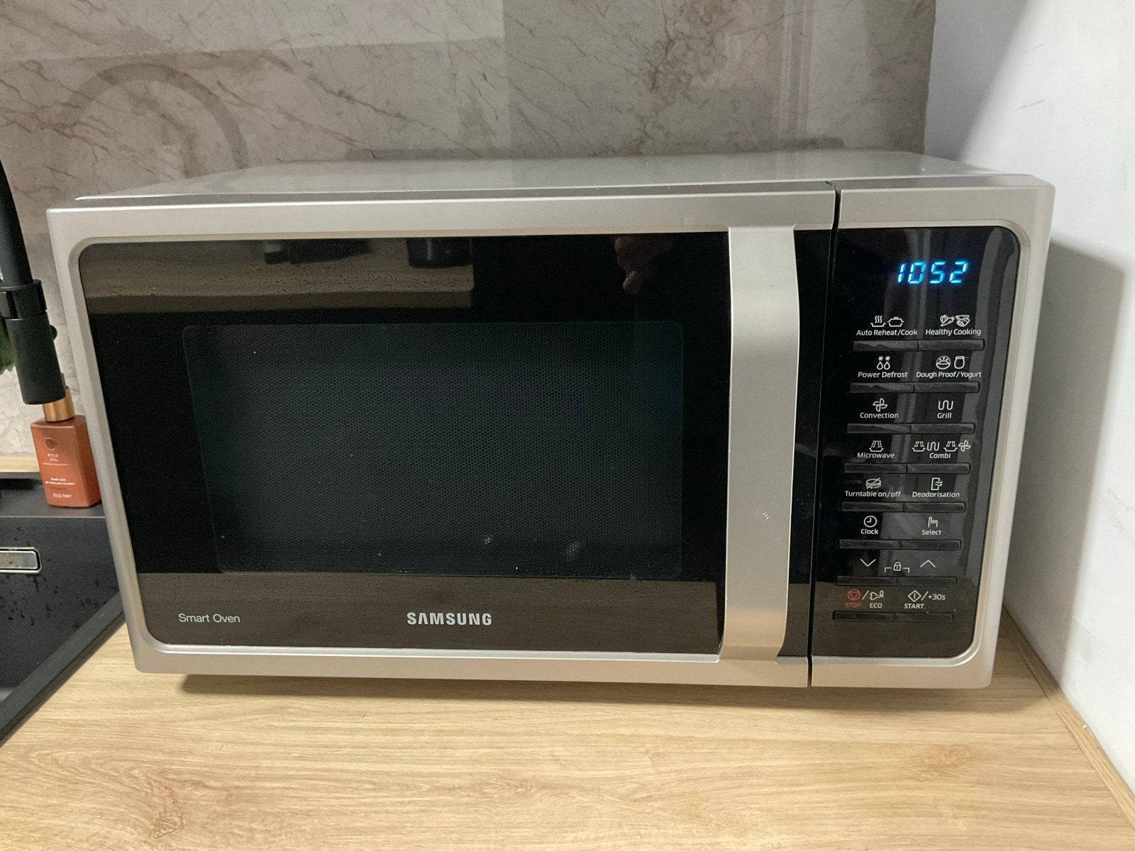 Samsung Smart Oven Combimagnetron - Zilver/Zwart, Witgoed en Apparatuur, Ophalen, Combimagnetron, Grill, Zo goed als nieuw