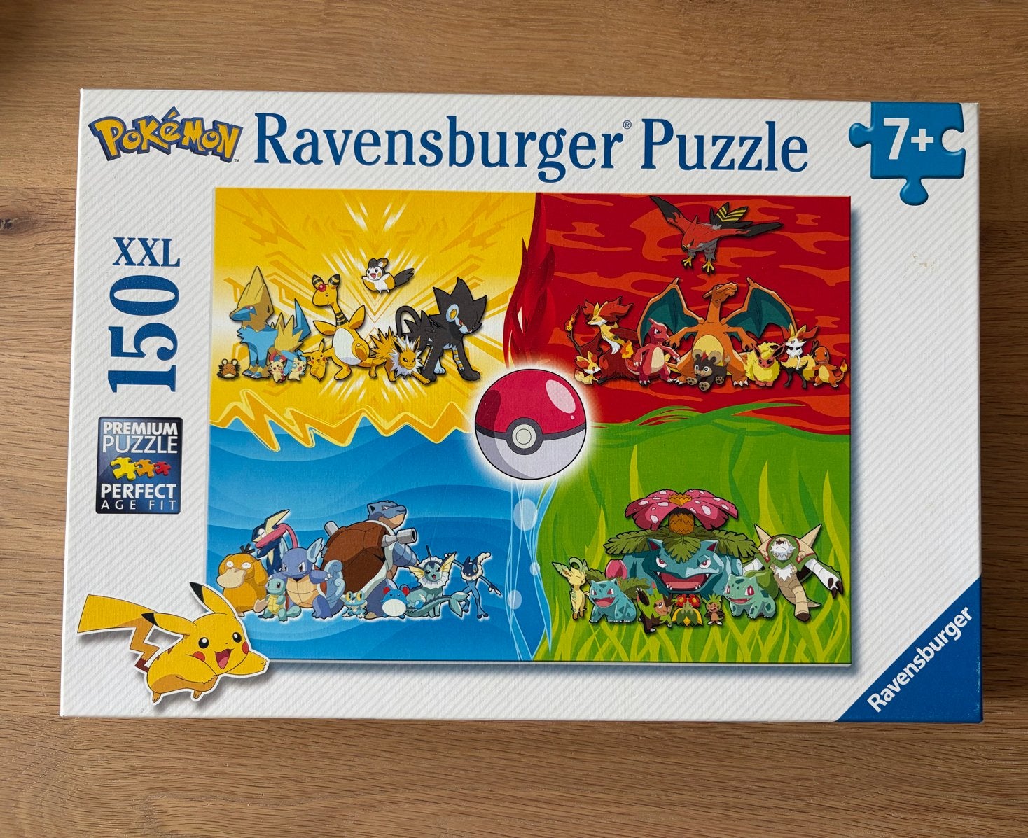 Ravensburger Pokémon XXL Legpuzzel 150 stukjes, Ophalen of Verzenden, Minder dan 500 stukjes, Gebruikt, Legpuzzel