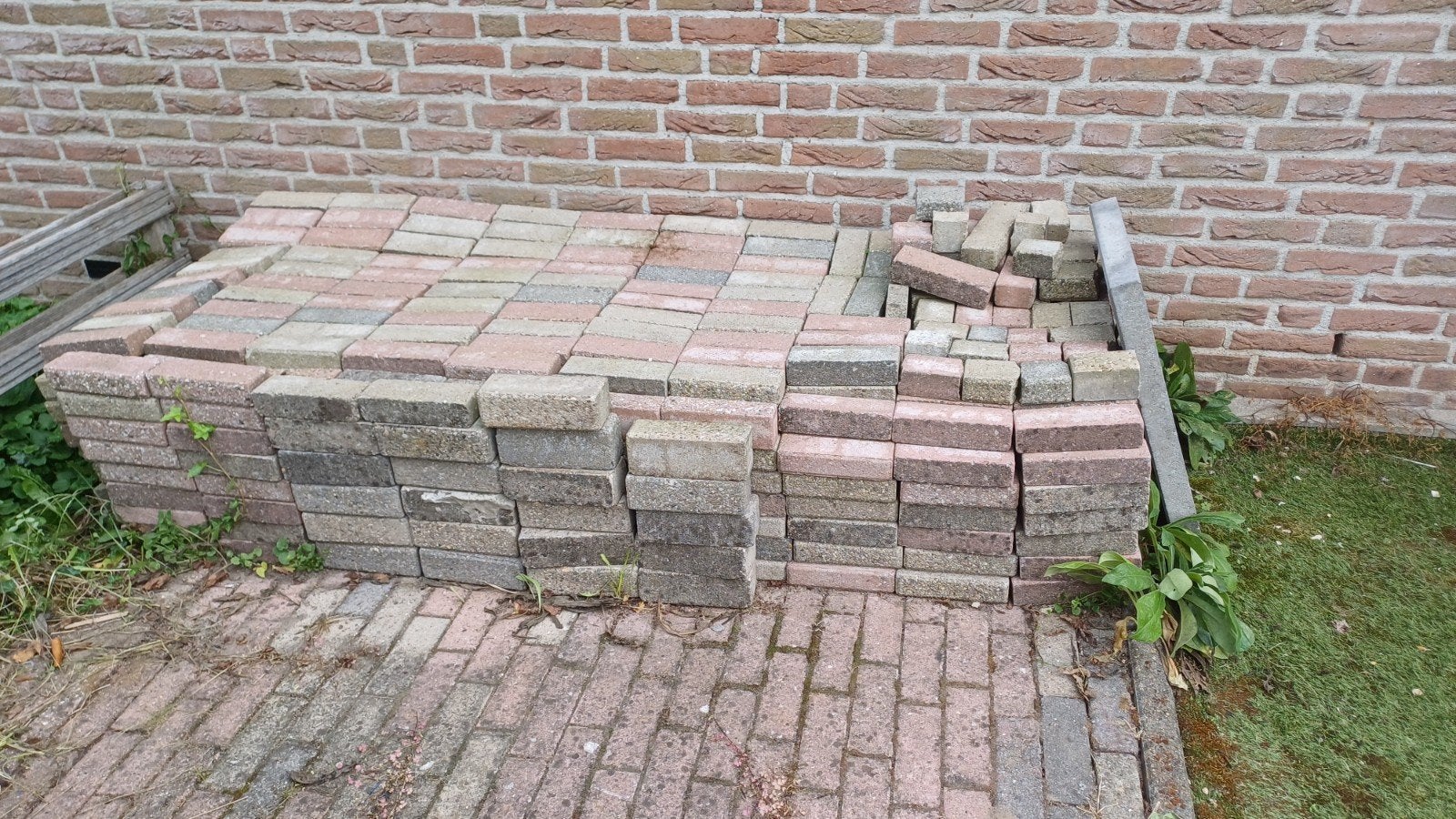 stenen, Ophalen, Gebruikt, Overige materialen
