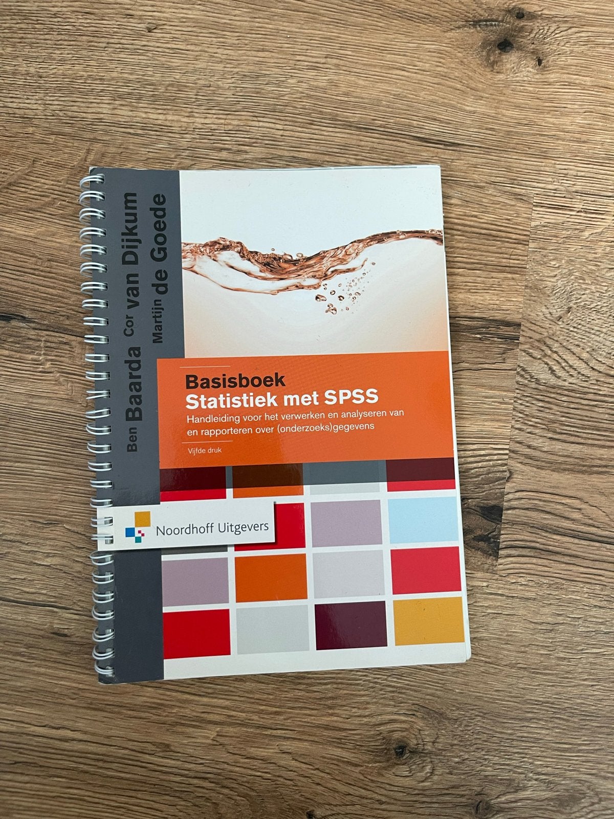 Basisboek Statistiek met SPSS - Vijfde druk, Ophalen of Verzenden, Gamma, Zo goed als nieuw, HBO