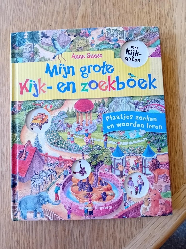 Anne Suess Mijn grote Kijk- en Zoekboek 2012 met kijkgaten, Ophalen of Verzenden, Gelezen, Fictie algemeen