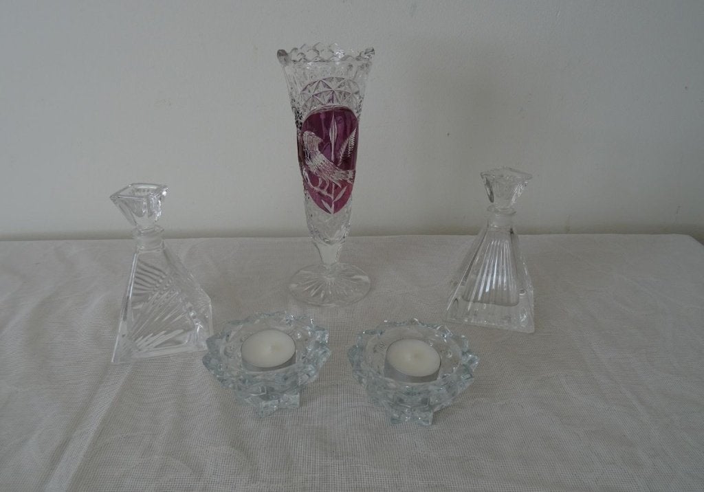 5 kristallen., Antiek en Kunst, Ophalen