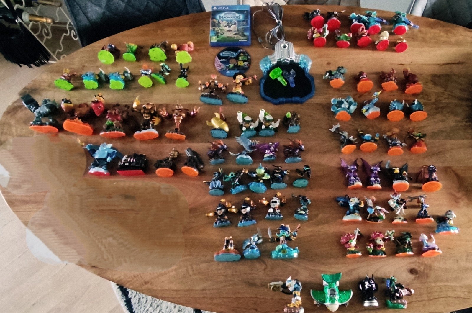 Skylanders Imaginators PS4 met 70+ figuren en portal, Avontuur en Actie, 2 spelers, Ophalen of Verzenden, Zo goed als nieuw