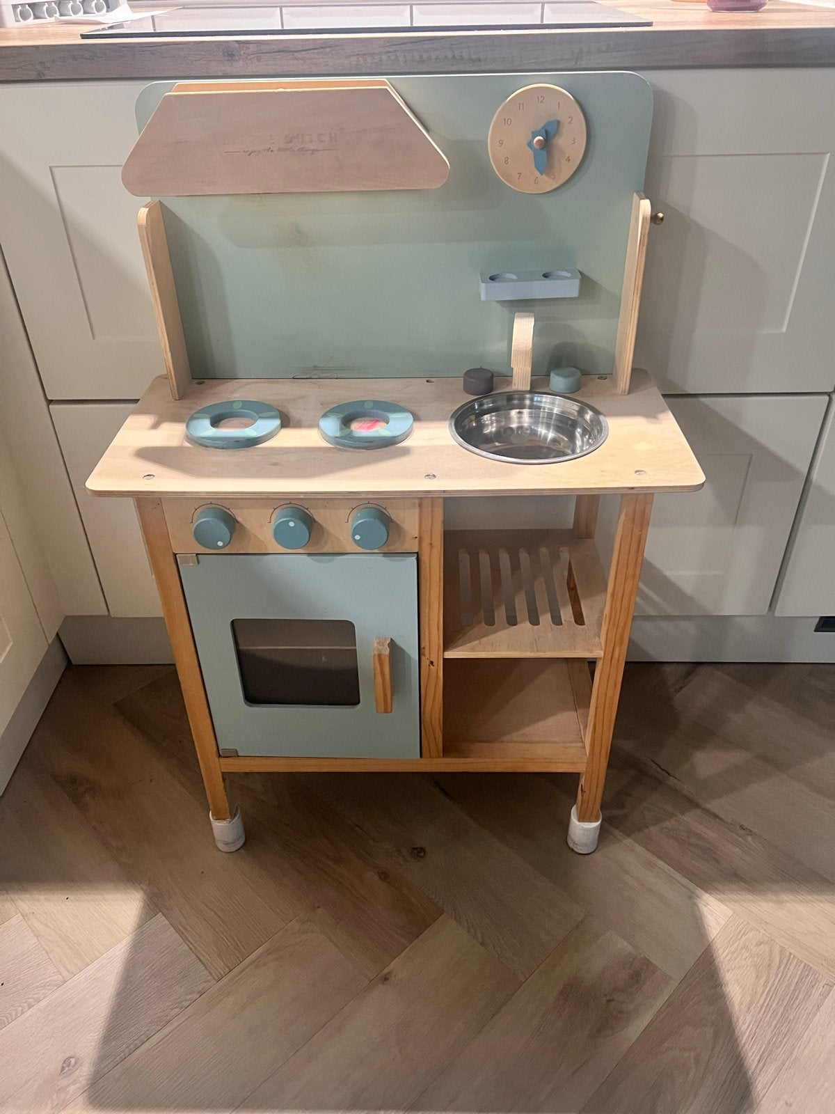 Little Dutch Houten Speelkeuken - Mintgroen, Ophalen of Verzenden, Gebruikt, Hout, Speelkeuken