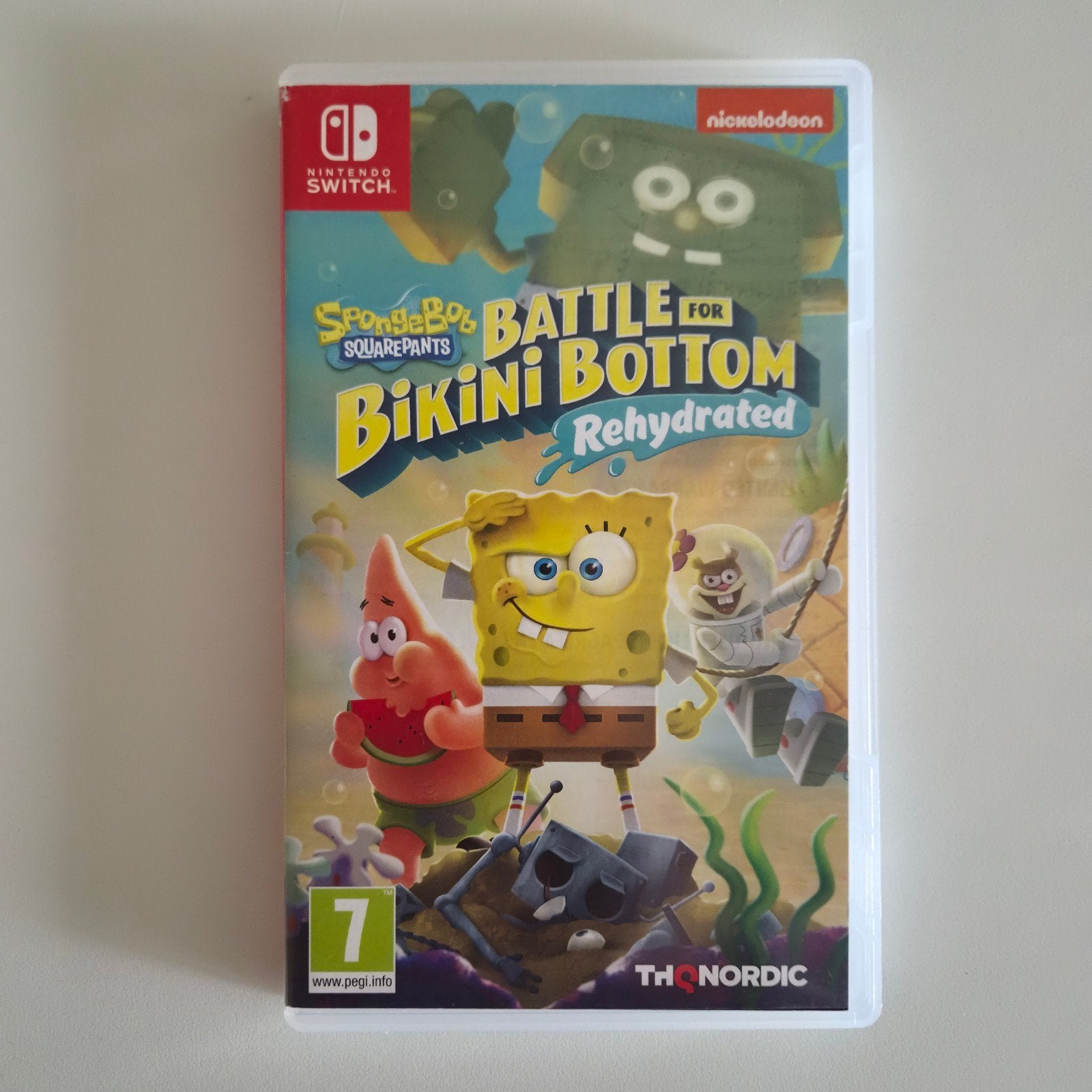 SpongeBob SquarePants: Battle for Bikini Bottom (Engels), Spelcomputers en Games, Games | Nintendo Switch, Zo goed als nieuw, Avontuur en Actie