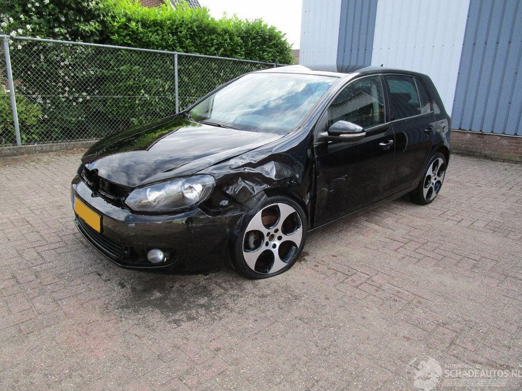 Volkswagen Golf 1.4 TSI Leder Navi Clima 6-Bak (bj 2009), Auto diversen, Schadeauto's, Overige carrosserieën, Volkswagen, Handgeschakeld