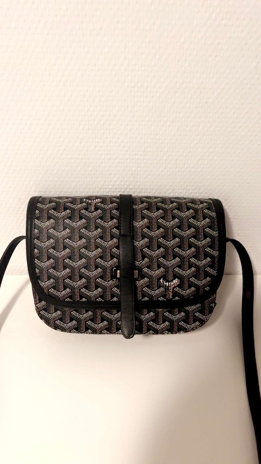 Goyard Belvedere Tas, Sieraden, Tassen en Uiterlijk, Tassen | Damestassen, Ophalen of Verzenden, Nieuw, Zwart, Schoudertasje