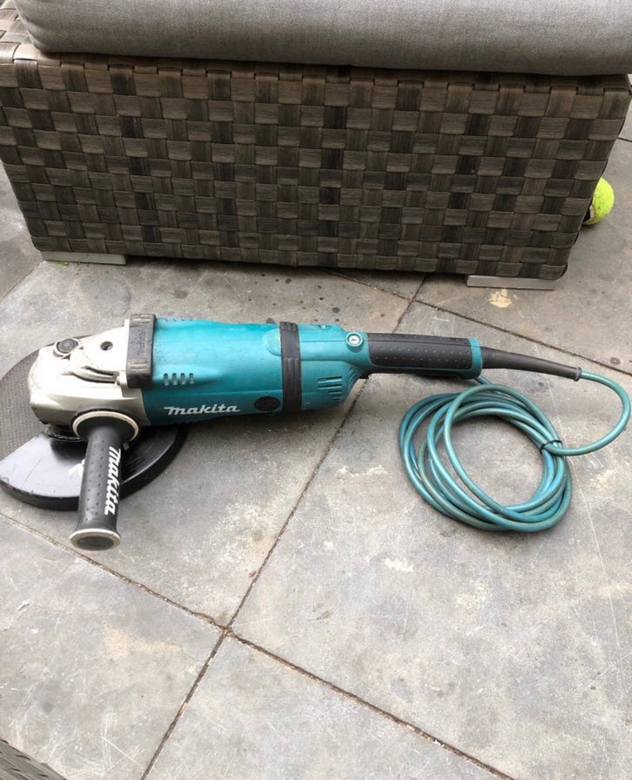 Makita haakse slijper met 230mm schijf, Ophalen, Gebruikt, 1200 watt of meer, Overige typen