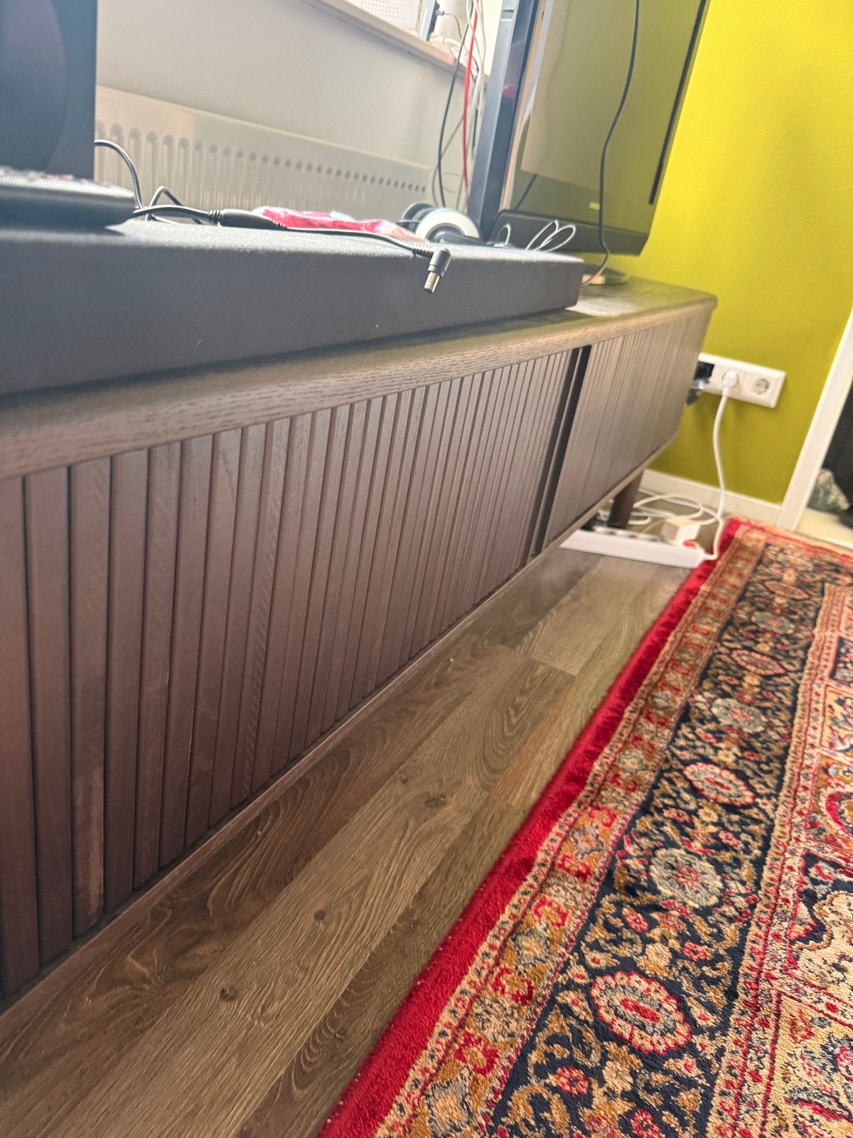 Kave Home TV-meubel - 200cm, Ophalen, 150 tot 200 cm, Zo goed als nieuw, Minder dan 100 cm