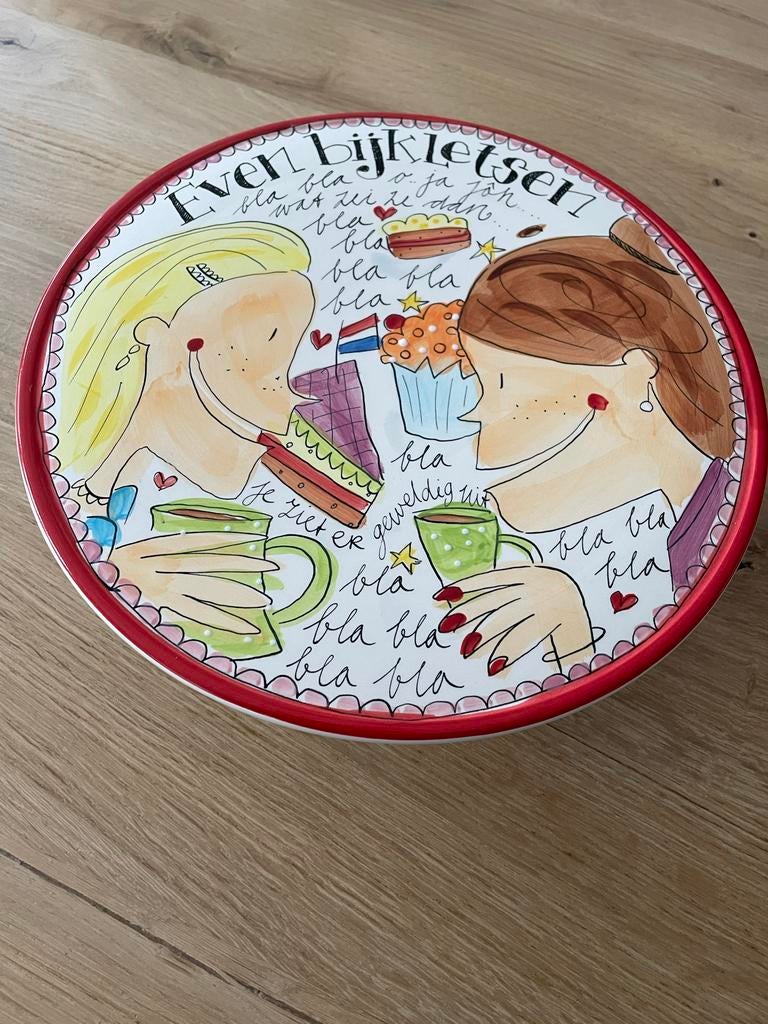 Blond Amsterdam Taartplateau - Even Bijkletsen, Huis en Inrichting, Keuken | Servies, Ophalen, Blond Amsterdam, Overige typen