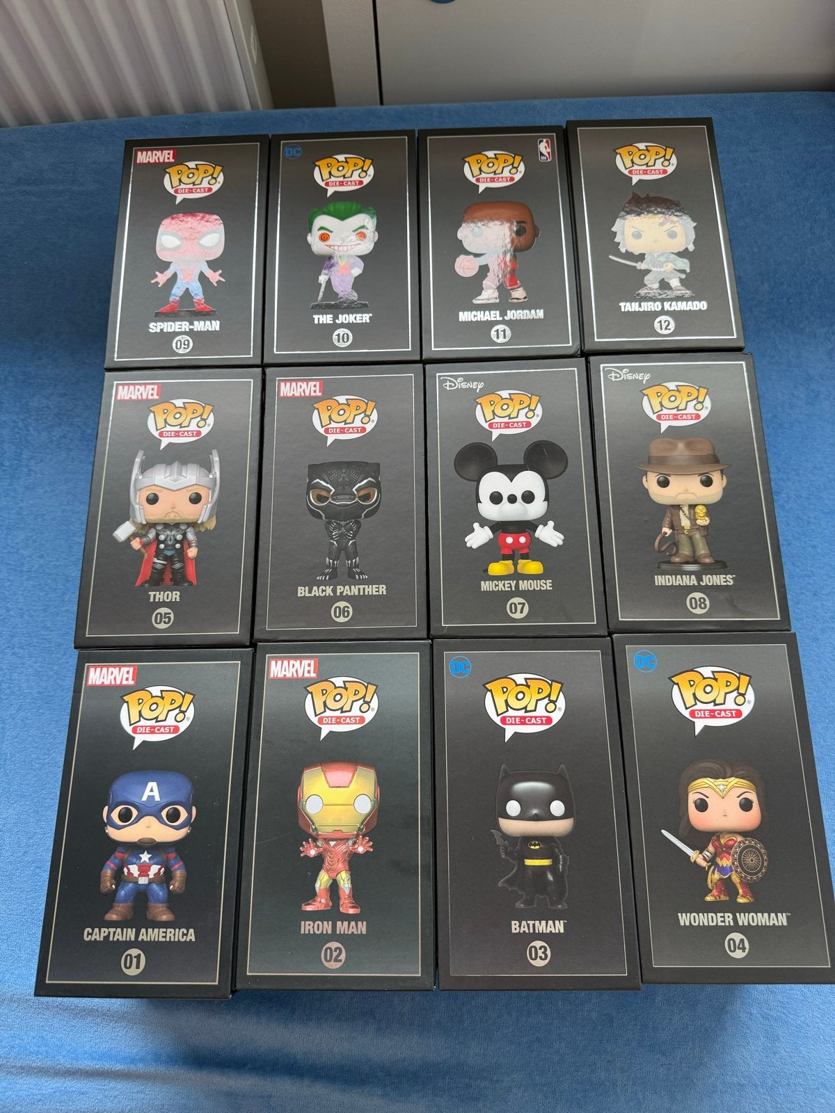 Funko Pop! Die-Cast Collectie (12 stuks) - Nieuw in doos, Verzamelen, Poppetjes en Figuurtjes, Ophalen of Verzenden, Nieuw