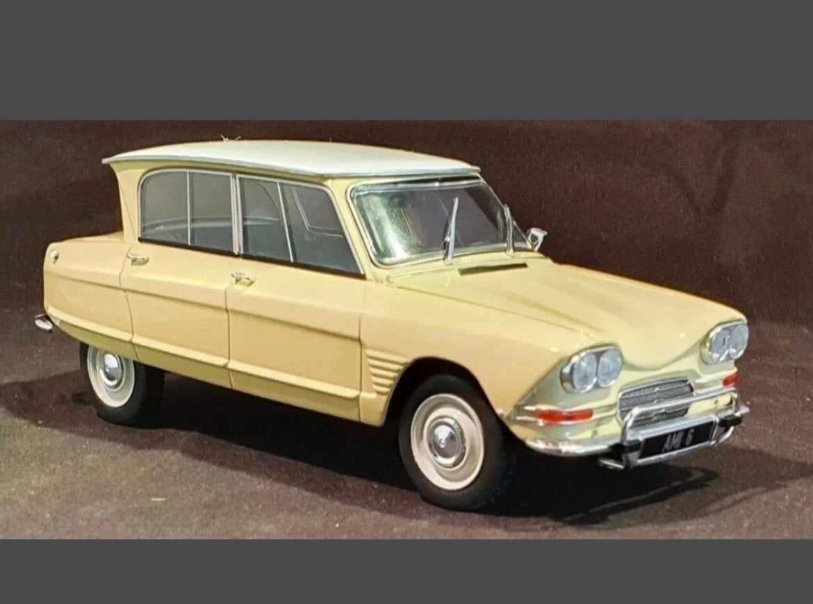 Citroën Ami 6 - Whitebox 1:24 Modelauto, Ophalen of Verzenden, Nieuw