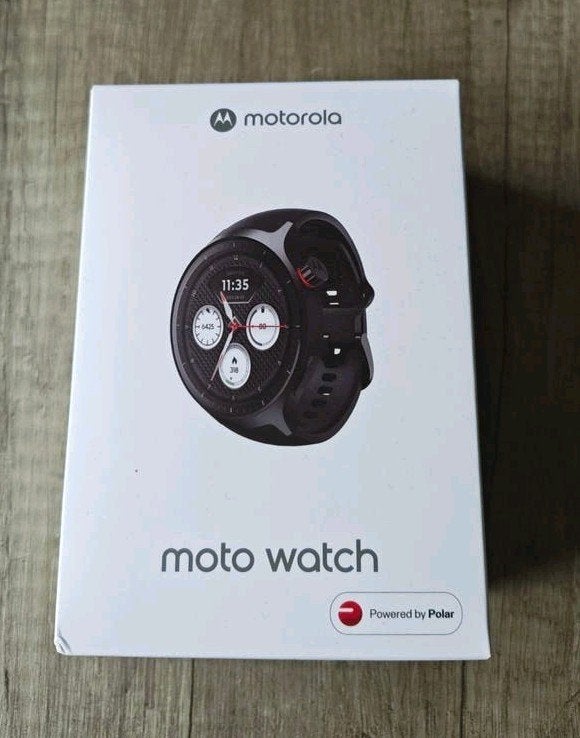 Motorola Moto Watch nieuw, Zwart, Nieuw, Motorola, Waterdicht