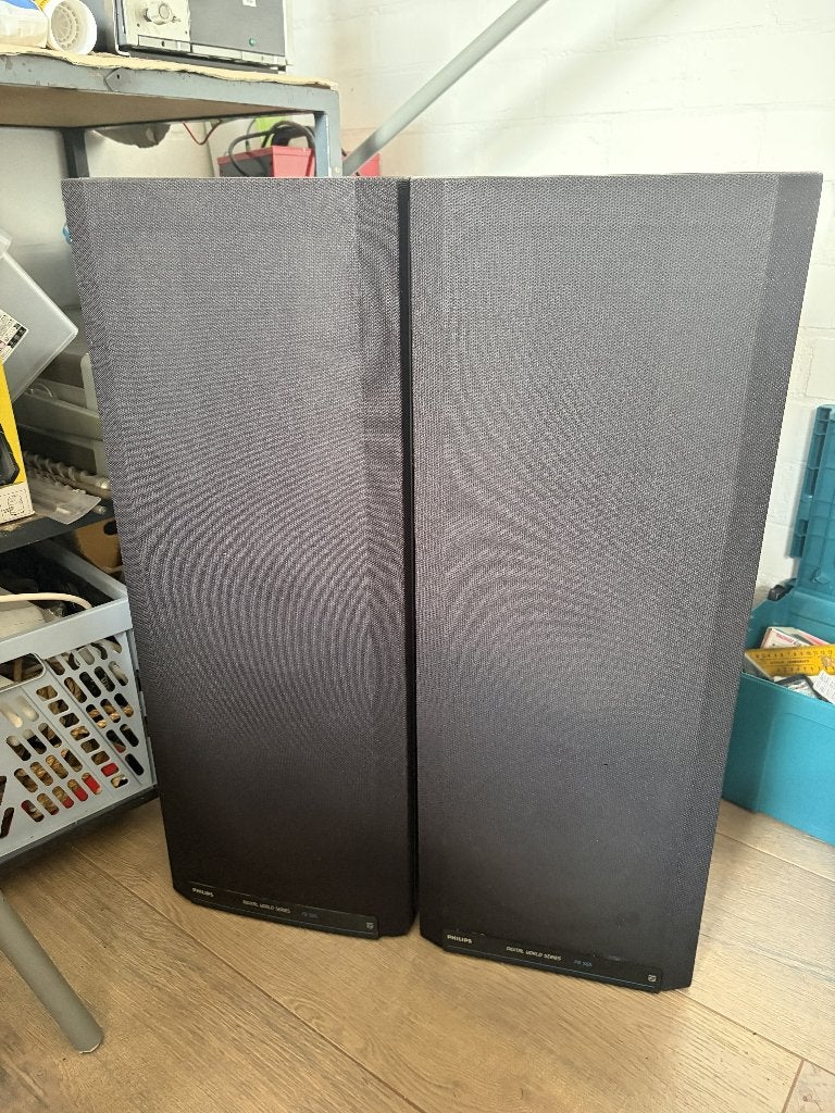 Luidspreker boxen Philips FB565 Digital series, Audio, Tv en Foto, Luidsprekers, Ophalen, Gebruikt, 60 tot 120 watt, Vloerstaande luidspreker