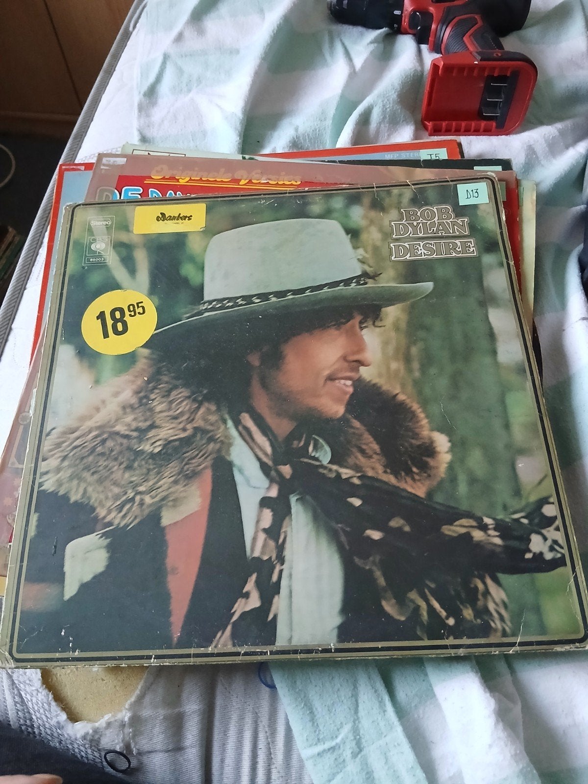 Bob Dylan - Desire LP (CBS 86003), Cd's en Dvd's, Vinyl | Pop, Ophalen of Verzenden, 1970 - 1979, Gebruikt, 12 inch
