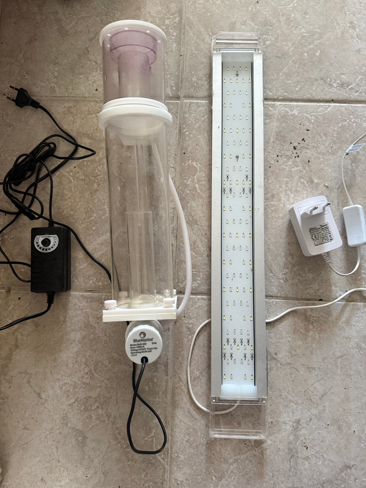 Eiwitafschuimer & led verlichting Aquarium, Ophalen of Verzenden, Verlichting of Verwarming
