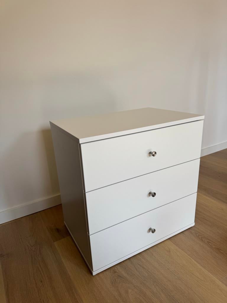 IKEA GODISHUS Ladekast wit NIEUW, Ophalen, 50 tot 100 cm, Zo goed als nieuw, 3 of 4 laden
