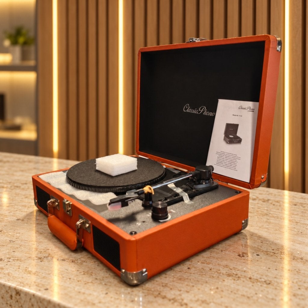 Lenco Classic Phono Platenspeler - In Nette Staat, Audio, Tv en Foto, Flex Ltd., Zo goed als nieuw, https://flex.com/contact-us