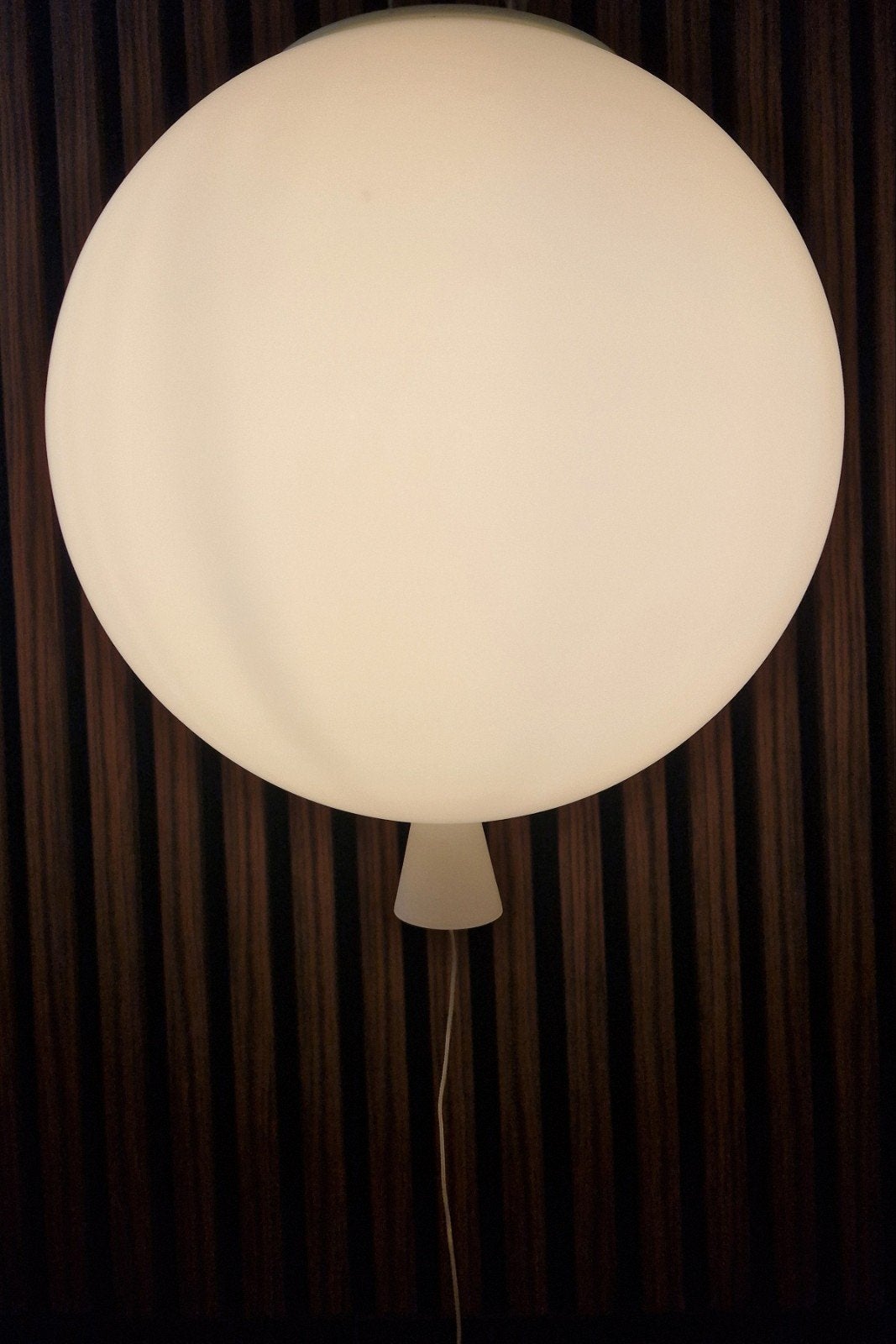 Brokis Memory Ceiling 250 'Balloon' glazen plafonnière., Ophalen, Design, 25 cm, E27 (groot)