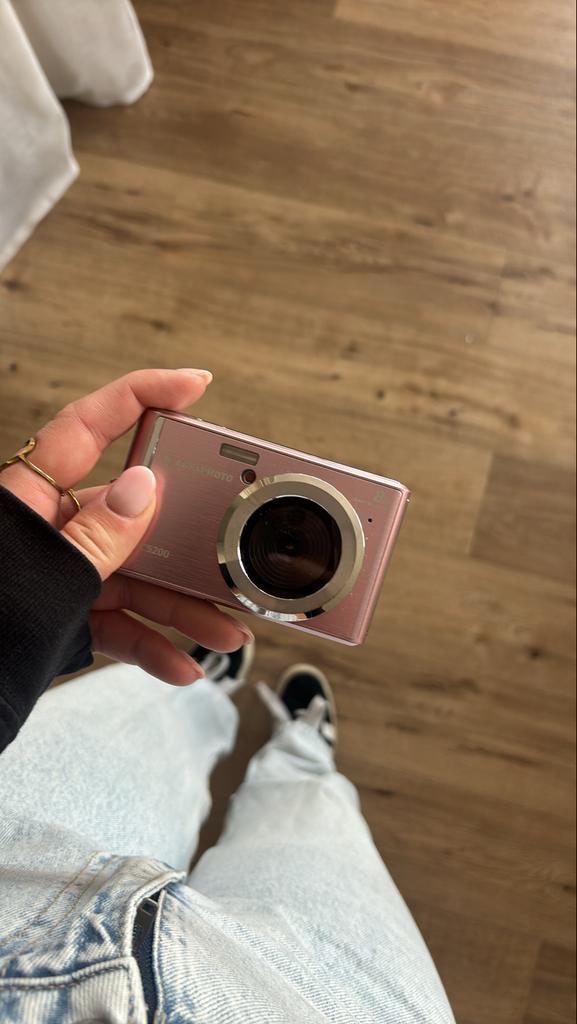 Roze AgfaPhoto Compact Camera - Goed Onderhouden, Ophalen, Compact, Zo goed als nieuw, Overige Merken
