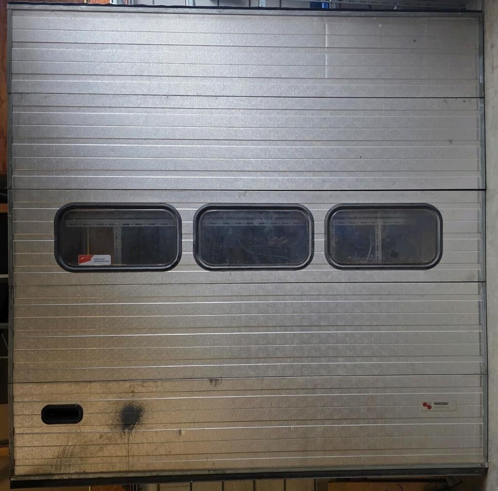 3x3 Overheaddeur roldeur garagedeur, Doe-het-zelf en Verbouw, Deuren en Horren, Gebruikt, Garagedeur, Ophalen of Verzenden, Metaal