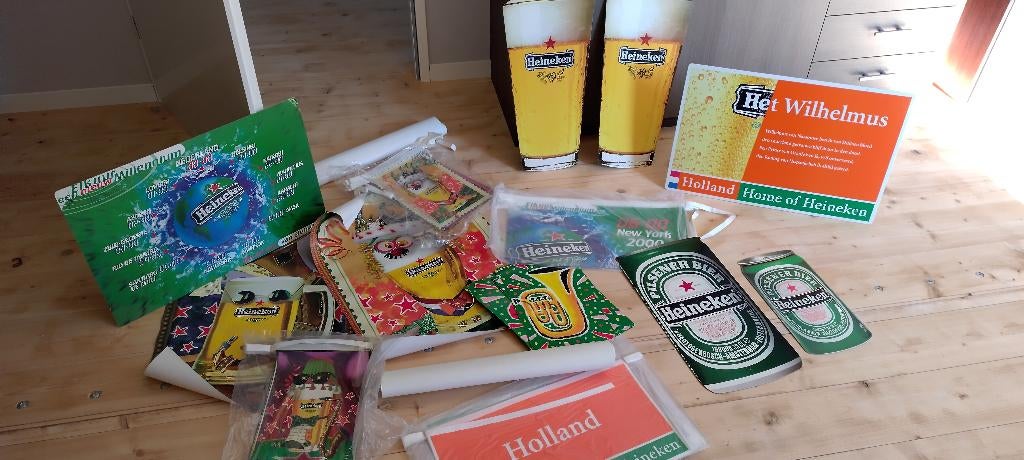 Heineken verzameling, Ophalen, Gebruikt, Overige typen, Heineken