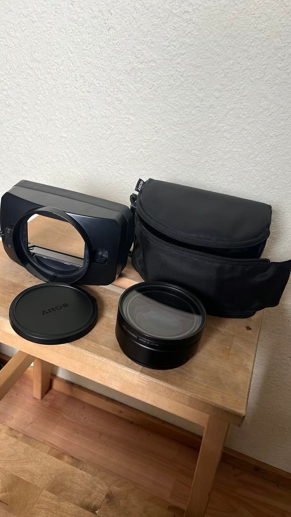 Sony VCL-HG0862 Groothoeklensconverter, Ophalen of Verzenden, Zo goed als nieuw, Groothoeklens