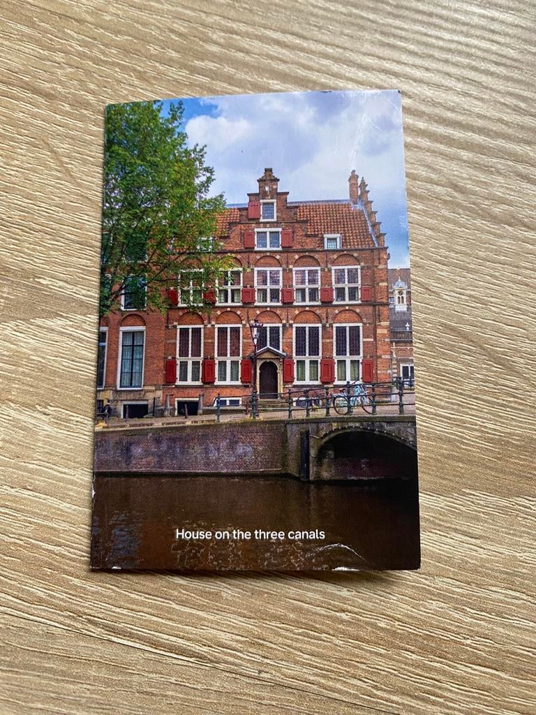 Kaartje behorend bij KLM huisje 105, Ophalen of Verzenden, Zo goed als nieuw