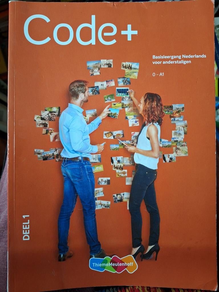 Code+ Deel 1 0-A1 ZGAN, Ophalen of Verzenden, Beta, Zo goed als nieuw, HBO