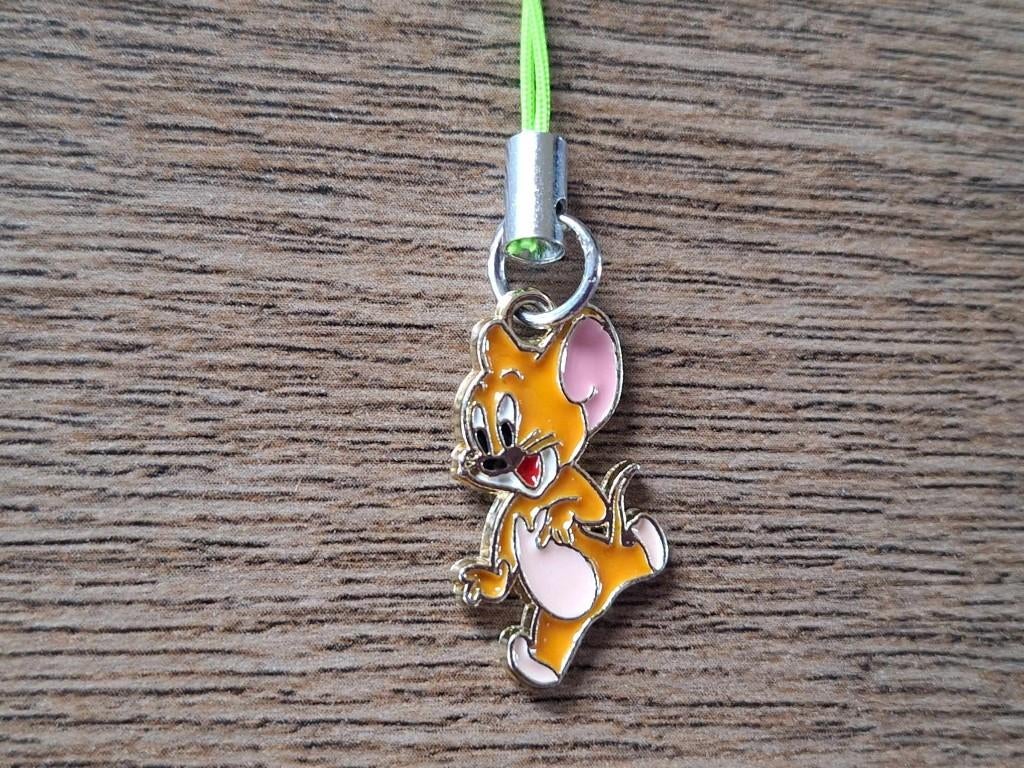 Telefoonhanger : Jerry de muis !!, Info@keycharms.nl, Nieuw, Medemblik, Telefoonhanger of Accessoire