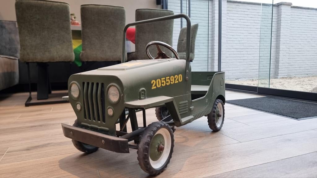 Willys Jeep Kinder Auto, Ophalen