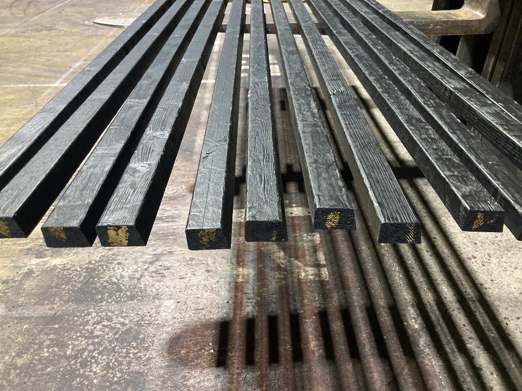 Vuren-achterhout-open gevel-regelwerk-ventilatielat-zwart, Ophalen, Overige typen, Nieuw, Hardhout