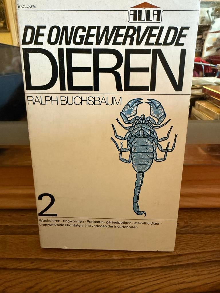 De Ongewervelde Dieren - Ralph Buchsbaum, Boeken, Ophalen of Verzenden, Zo goed als nieuw, Natuur algemeen