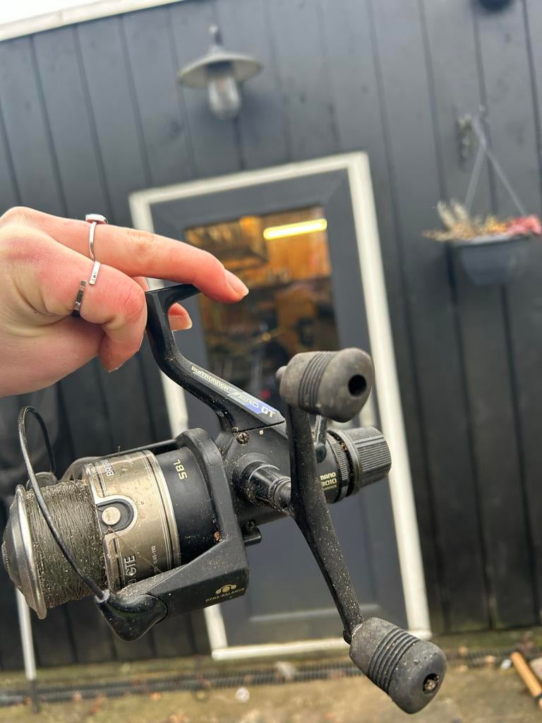 Shimano 8010 xt-7 baitrunner, Watersport en Boten, Ophalen, Molen