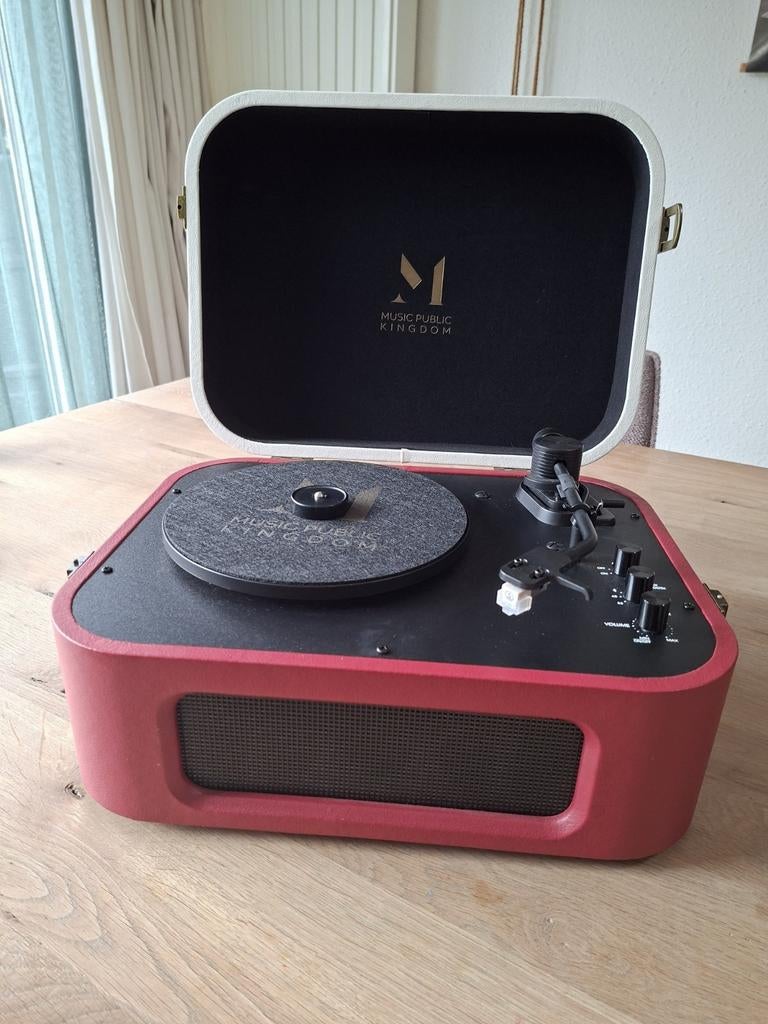 Retro Platenspeler met Bluetooth, Automatisch, Nieuw, Platenspeler, Ophalen