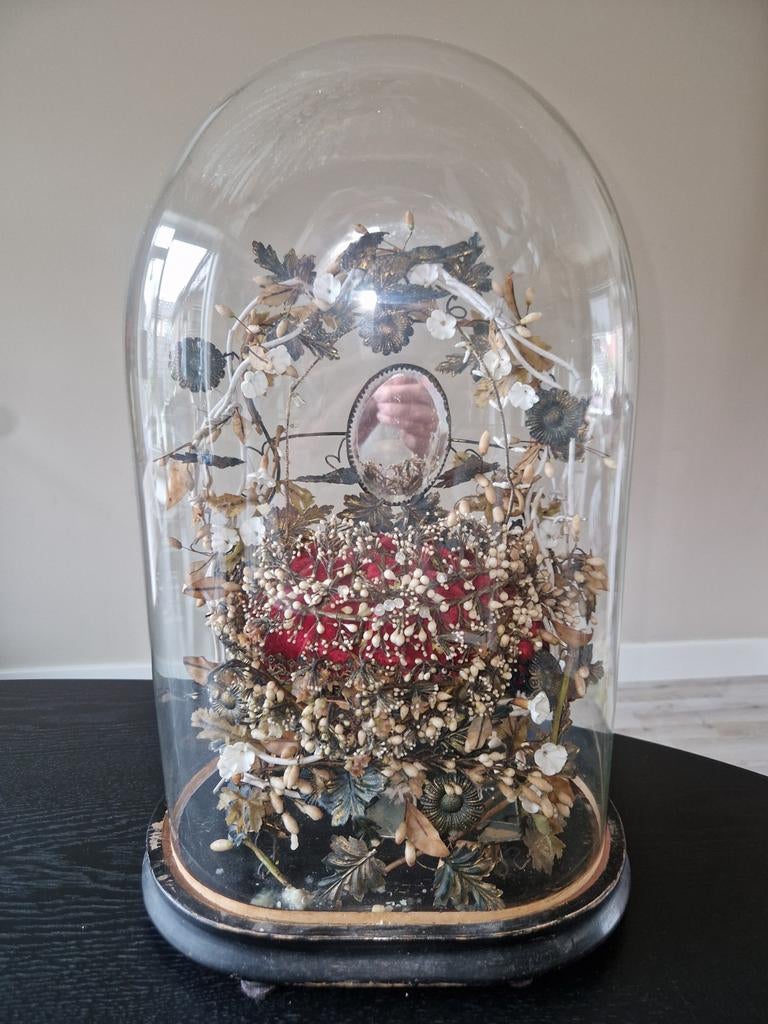 Antieke Globe de Mariée 1850 - 1920, Antiek en Kunst, Antiek | Overige Antiek, Ophalen of Verzenden