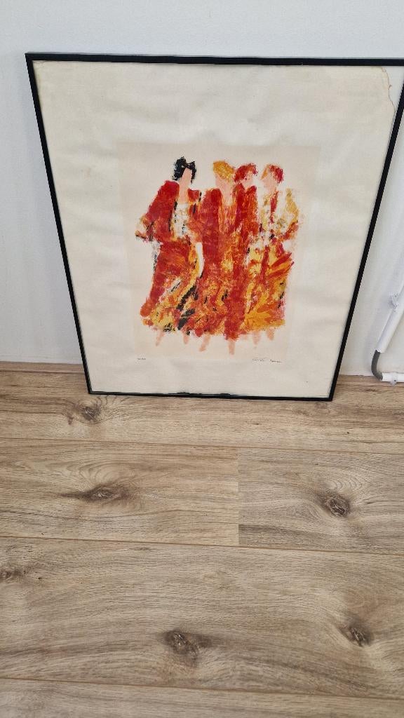 Wil Willemsen schilderkunst Black hair, Ophalen