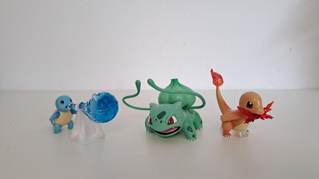 Pokémon poppetjes Scale world starters, Ophalen of Verzenden, Zo goed als nieuw