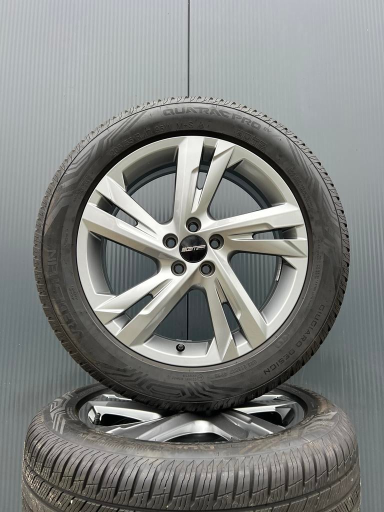 17 inch 5x100 4season VW Taigo TCross Skoda Kamiq Seat Arona, Auto-onderdelen, Banden en Velgen, Hooghwerff banden & velgen, Gebruikt
